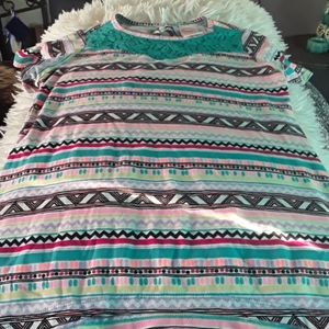 Cute top size 7-8worn once